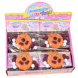 Set 12 Jucarii Antistres Squishy, Vivimall, cu Revenire Lenta, Squeeze Pinch Family, Forma de Biscuite Rotund, Model Capybara, 7x6.5 cm, 55g, Ambalaj Transparent, Maro - vivimall.ro