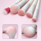 Set 14 Pensule Machiaj, Suport Bej | GlamKit - vivimall.ro