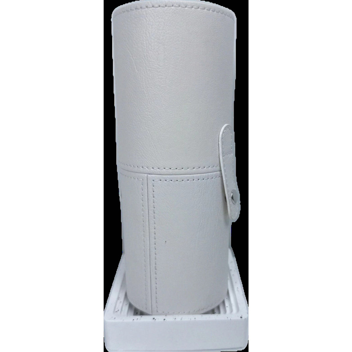 Set 14 Pensule de Machiaj cu Peri Moi, Vivimall, cu Suport pentru Depozitare, Bej - vivimall.ro