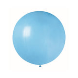 Set 2 Baloane din Latex, Vivimall, Model Party Jumbo, 90 cm, Roz si Bleu, 35 g - vivimall.ro