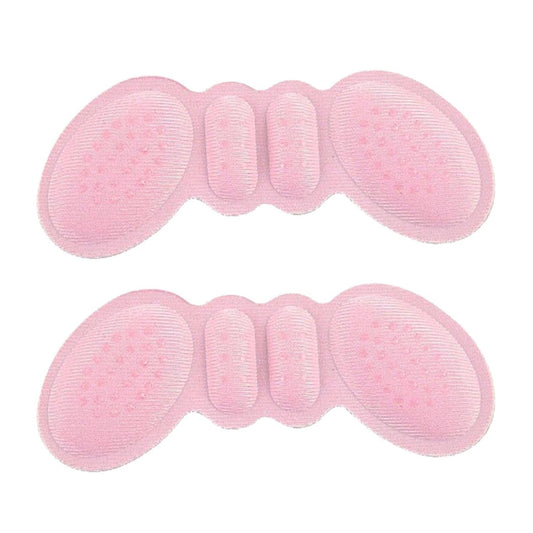 Set 2 Branturi cu Pernute pentru Calcai, Vivimall, Suport Interior pentru Incaltaminte, Marime Universala, Aderent pe Piele, Roz - vivimall.ro