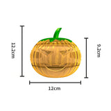 Set 2 Capcane pentru Insecte, Vivimall, Forma de Dovleac, 12x9.2x12.2 cm, din ABS, Portocaliu - vivimall.ro