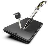 Set 2 folii Sticla Securizata cu sistem de montare usor si rapid Flippy compatibil cu Apple iPhone 13 Pro Max Transparent - vivimall.ro