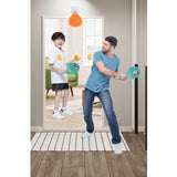 Set 2 Palete de Tenis de Masa, Vivimall, pentru Copii, Design Animat, Tematica Astronauti, Accesoriu de Agatat Inclus si 2 Mingi, Albastru - vivimall.ro