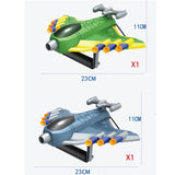 Set joc lansator avioane cu gloante moi | FunShoot - vivimall.ro