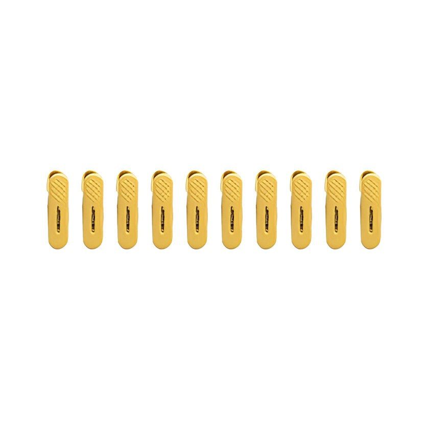 Set 20 De Cleme Pentru Haine, De Prindere Pentru Pantaloni, Atasabile La Umerase, 1.6X2.3X6.35 Cm - vivimall.ro
