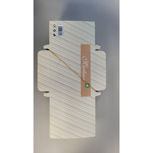 Set 200 Bucati Ambalaj pentru Borsa Decupaj Rotund, Model Crem Dung - vivimall.ro