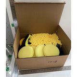 Set 23 Accesorii pentru Curatare Auto, Vivimall, din PP si Microfibra, Interior/Exterior, 30 x 24 x 12 cm, Galben/Negru - vivimall.ro