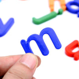 Set 26 Litere, Vivimall, Magnetice, pentru Frigider, din Plastic, +3 Ani, 13 x 18 x 14 cm, Multicolor - vivimall.ro