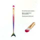 3 db-os sellő sminkecset készlet | LumiGlow