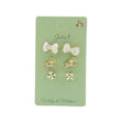 Set 3 Perechi Cercei Fundita, Unicorn, Floare - vivimall.ro