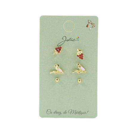 Set 3 perechi Cercei - vivimall.ro