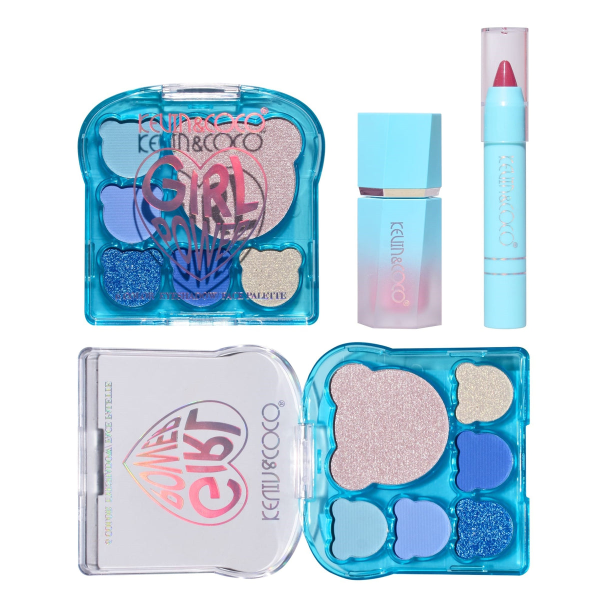 Set 3 Produse De Machiaj Ice Blue Bear | IceBlue - vivimall.ro