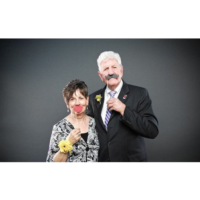 Set 31 de Accesorii pentru Petrecere, Vivimall, Props pentru Coltul de Poze, Ochelari, Palarii, Mustata, Cravata, Tematica Nunta, Multicolor - vivimall.ro