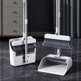 Matura Perie si Faras cu Coada Vivimall, Set 3in1, cu Dinti de Pieptene pentru Curatare Matura, rotativ, pliabil, detasabil, Otel inoxidabil si Polipropilena, Alb - vivimall.ro