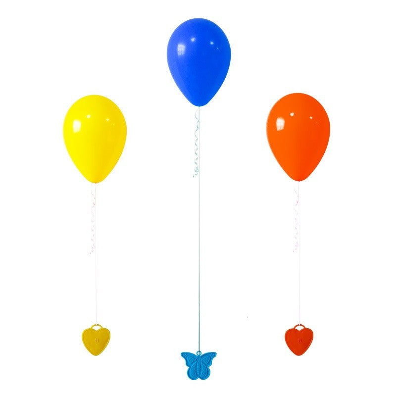 Set 4 Greutati pentru Baloanele cu Heliu, Vivimall, 60 grame, 15 grame fiecare, Plastic, Forma Inima, Multicolor - vivimall.ro