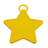 Set 4 Greutati pentru Baloanele cu Heliu, Vivimall, 60 grame, 15 grame fiecare, Plastic, Forma Stelute, Multicolor - vivimall.ro