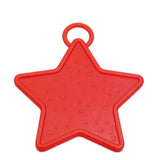 Set 4 Greutati pentru Baloanele cu Heliu, Vivimall, 60 grame, 15 grame fiecare, Plastic, Forma Stelute, Multicolor - vivimall.ro