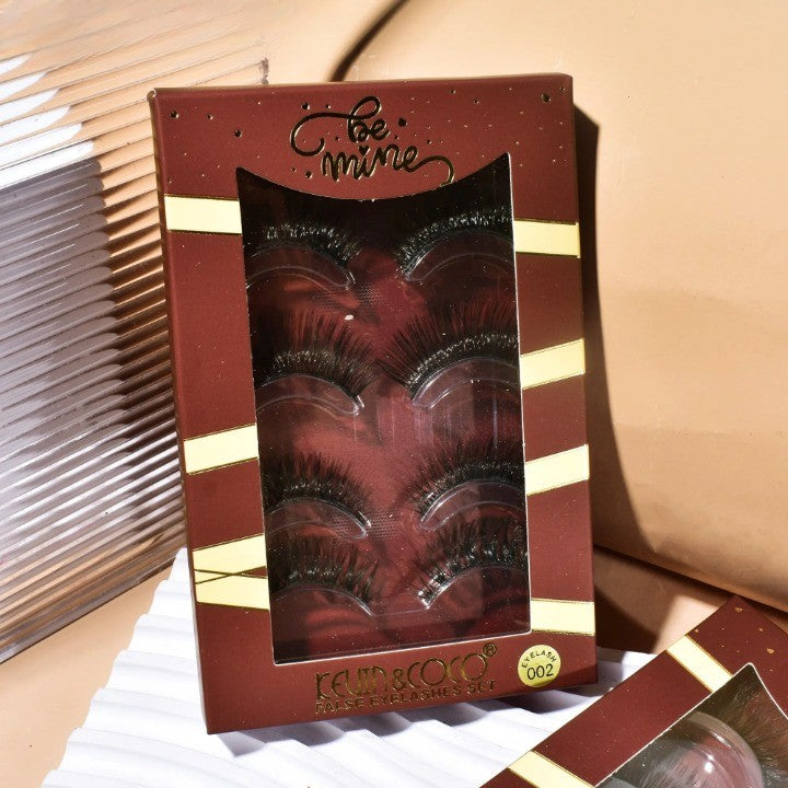 Set 4 Perechi de Gene False, KEVIN &amp; COCO, Marimea 5 - vivimall.ro