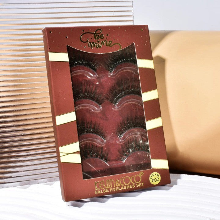 Set 4 Perechi de Gene False, KEVIN &amp; COCO, Marimea 6 - vivimall.ro