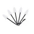 Set 5 lămpi LED exterior model brad, înălțime 35,5 cm, lumină albă caldă, vedere de ansamblu