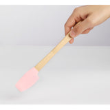 Set 5 Mini Spatule de Silicon Vivimall, pensula, Stejar, Multicolor - vivimall.ro