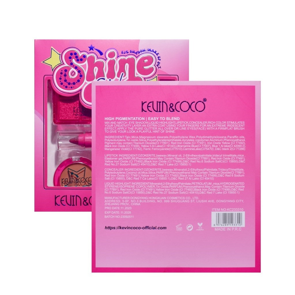 Set Machiaj Shine Girl | ChicCosmetics - vivimall.ro