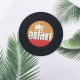 Set 5 Suporturi pentru Pahare, Filppy, din PVC, Diametru 9 cm, Rezistent la Caldura, Multicolor - vivimall.ro