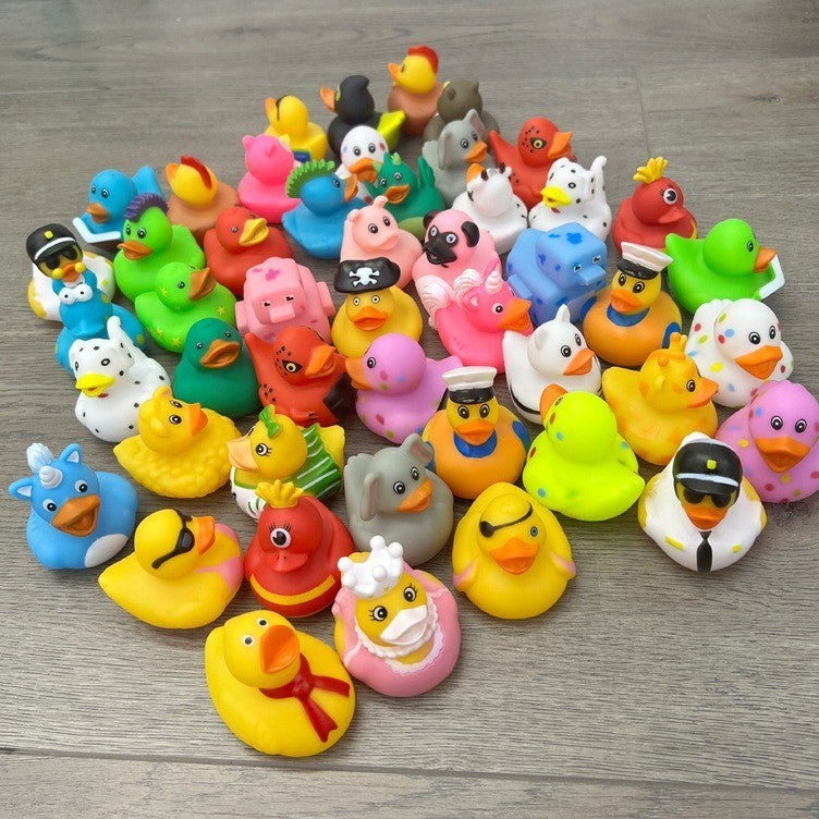 Set 50 Ratuste pentru Baie, Vivimall, 6x5.5x5.5 cm, Multicolore - vivimall.ro