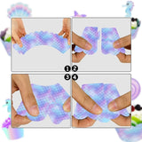 Set 6 Accesorii pentru Prajituri Sirena, Vivimall, Colectia Mermaid, 22.7 x 8.7 cm, Multicolor - vivimall.ro