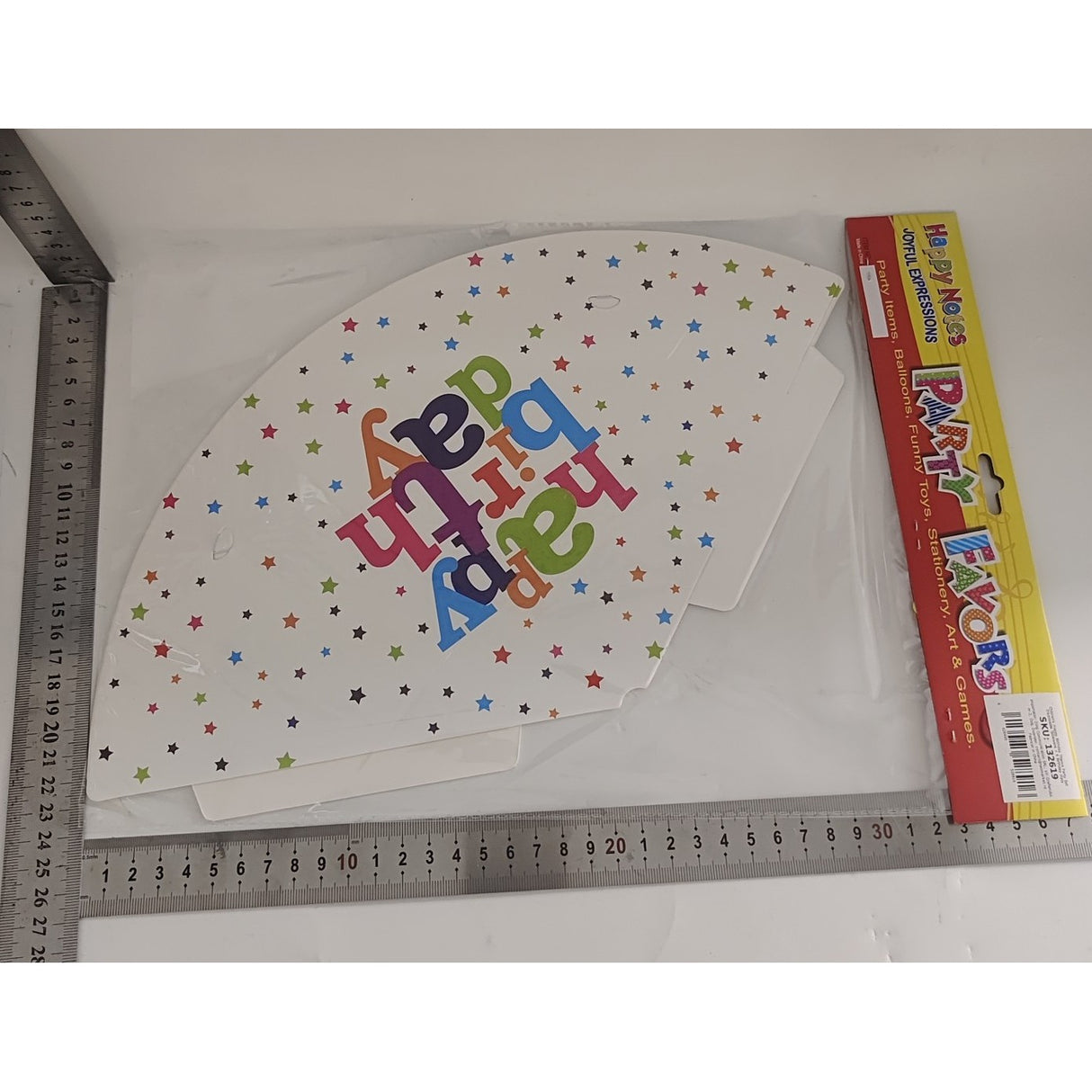 Set 6 Coifuri pentru Petrecere, Vivimall, Colectia Happy Birthday, Multicolor - vivimall.ro