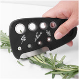 Set 6 In 1 Mini Ustensile Bucatarie Taietor Pizza, Cutit, Curatator, Razatoare, Desfacator, Presa Usturoi, Manere Din Abs, Lame Ascutite Din Otel Inoxidabil, 7.1 X 12.9 X 4.8 Cm, Negru - vivimall.ro