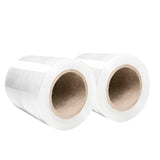 Set 6 Mini Role Folie Stretch Manuala pentru Ambalare, Impachetare si Fixare Produse, Utilizare Depozit si Transport, 12.5 cm, 0.38 kg pe Rola, Transparent