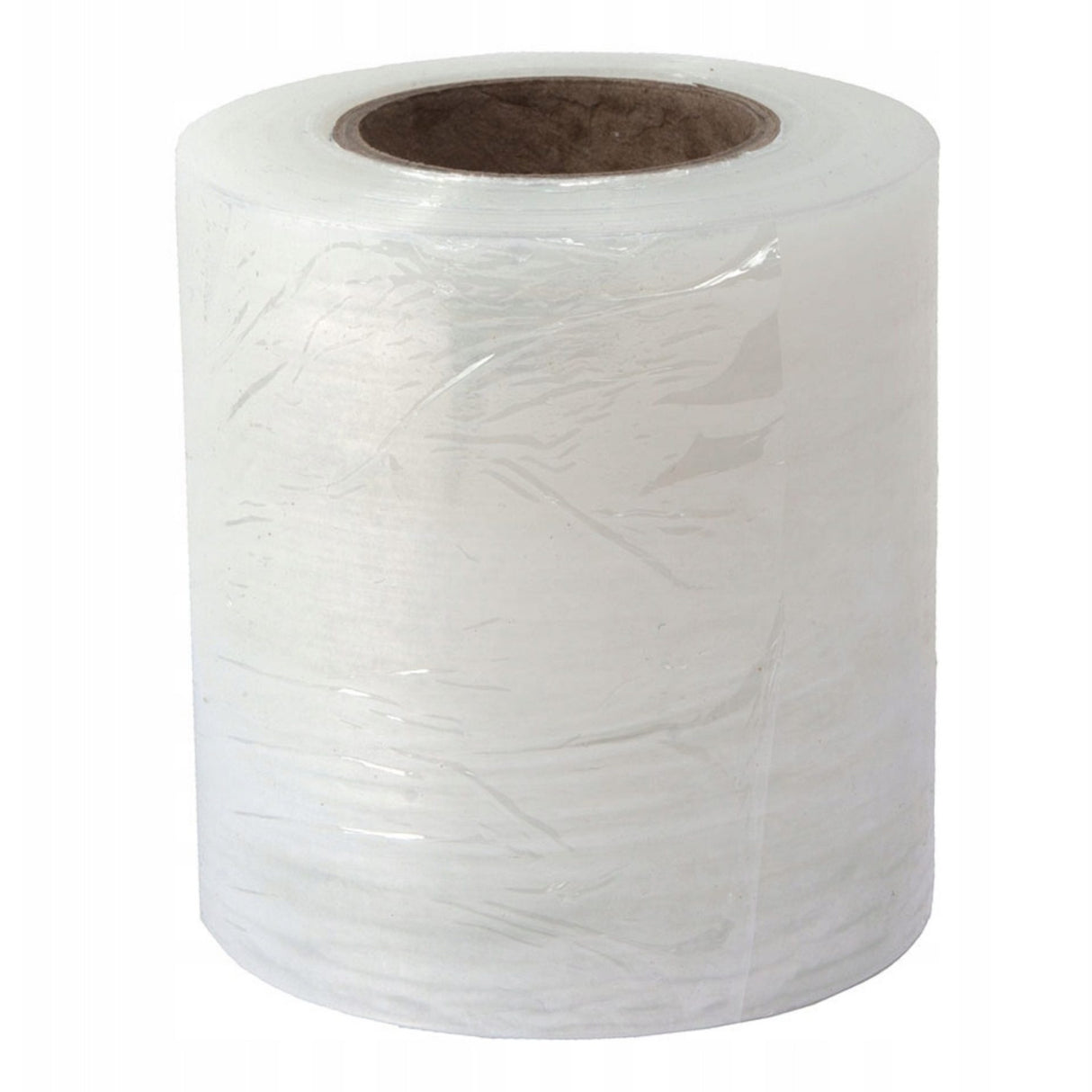 Set 6 Mini Role Folie Stretch Manuala pentru Ambalare, Impachetare si Fixare Produse, Utilizare Depozit si Transport, 12.5 cm, 0.38 kg pe Rola, Transparent
