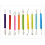 Set 66 Piese Ustensile pentru Ornare Prajituri, Vivimall, din Plastic si Otel Inoxidabil, Multicolor - vivimall.ro