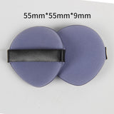 Set 7 Bureti de Machiaj  Vivimall, Reutilizabili, Utilizare Umeda sau Uscata, Powder Puff, 5.5 x 5.5 x 0.9 cm, Multicolor - vivimall.ro