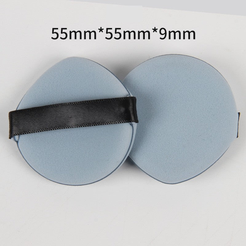 Set 7 Bureti de Machiaj  Vivimall, Reutilizabili, Utilizare Umeda sau Uscata, Powder Puff, 5.5 x 5.5 x 0.9 cm, Multicolor - vivimall.ro