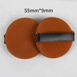 Set 7 Bureti de Machiaj  Vivimall, Reutilizabili, Utilizare Umeda sau Uscata, Powder Puff, 5.5 x 5.5 x 0.9 cm, Multicolor - vivimall.ro