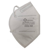 Set 70 bucati Masca de protectie faciala, Flippy, de unica folosinta pentru adulti, FFP2, KN95 CE 0370, 5 straturi, nesterila, ambalaj individual, Alb - vivimall.ro
