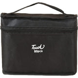 Set 80 Markere Duble, Vivimall, pe Baza de Alcool, Geanta Impermeabila Inclusa, Culori Numerotate, 17 x 17.5 x 13.7 cm, Multicolor - vivimall.ro