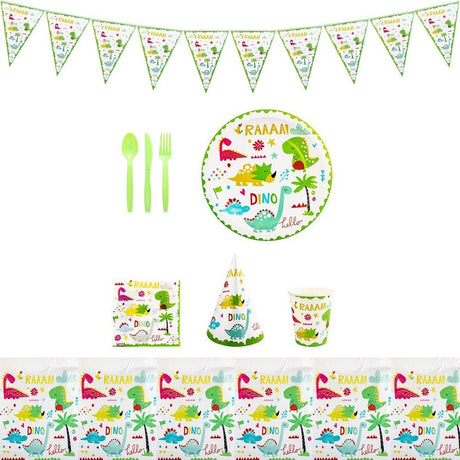 Set 82 Piese De Masa Dino Park | DinoPark 2 - vivimall.ro