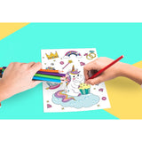 Set 9 Planse Razuibile, Vivimall, Scratch ArtCards, +3 Ani, de Razuit si de Colorat, 19 x 14 cm, Model Pirati, Multicolor - vivimall.ro