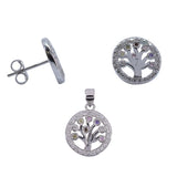 Set Argint 925 Copac in Cerc - vivimall.ro