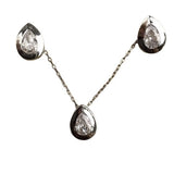 Set Argint 925 Lacrima Mare (cercei, lantisor, pandantiv) - vivimall.ro