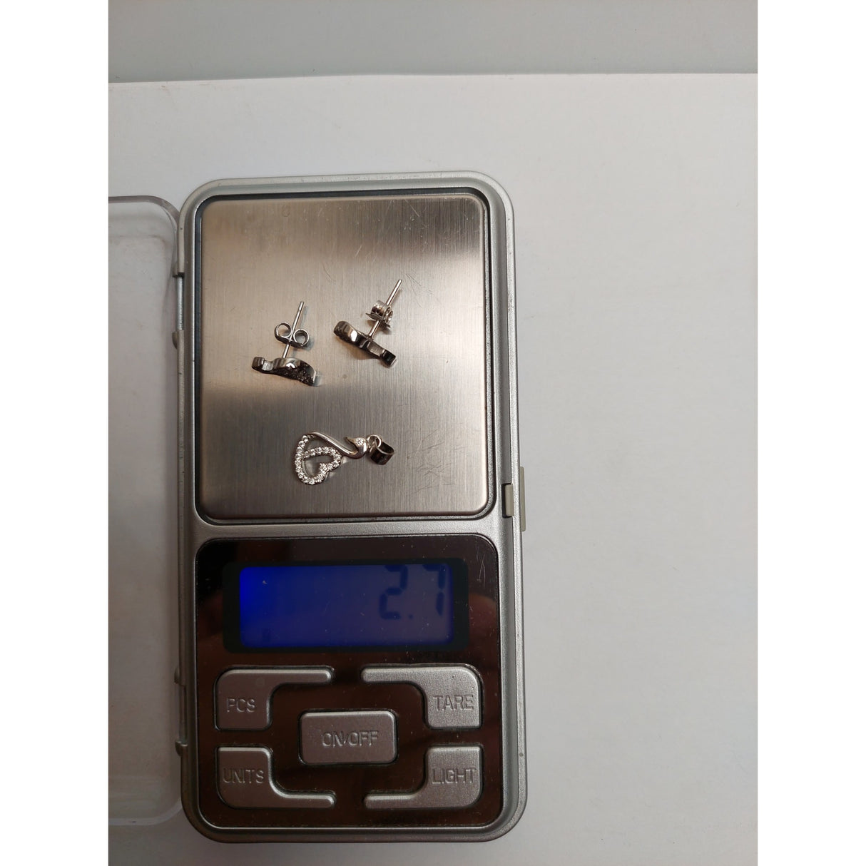 Set Argint 925 Lebada cu Inima, Jolie Silver, 2.7g, 1 cm x 1 cm - vivimall.ro