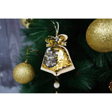 Set brad artificial de Craciun si elemente decorative tip pin, inaltime 210 cm, diametru 115 cm, 350 ramuri cu ace 3D 12 cm, Flippy, verde, suport metalic inclus - vivimall.ro