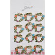 Set 12 Brose Martisor Coroana Flori - vivimall.ro