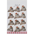 Set 12 Brose Martisor Primavara Cuplu Pisici - vivimall.ro