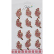 Set 12 Brose Martisor Buchet de Flori Roz - vivimall.ro