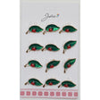 Set 12 Brose Martisor Primavara Buburuza pe Frunza - vivimall.ro